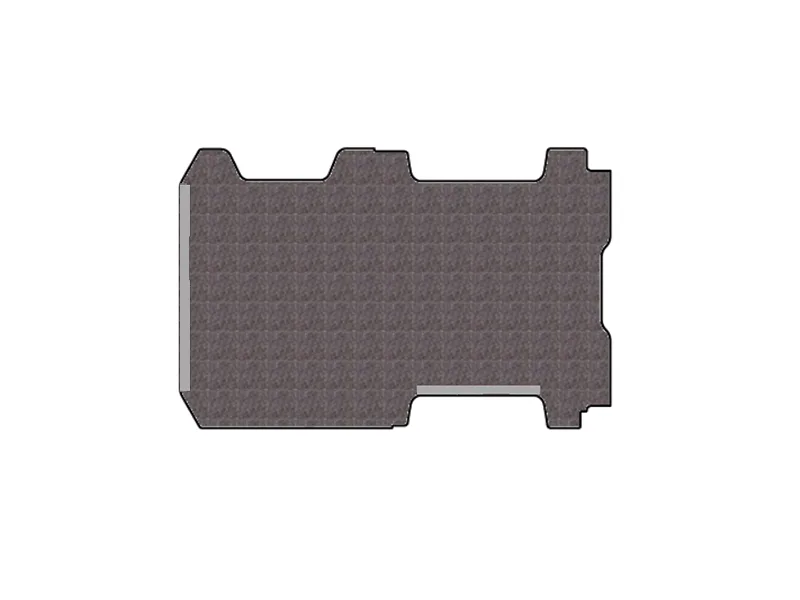 Pianale in legno multistrato marino fenolico con coprispigoli MERCEDES SPRINTER L2-H2 dal 2018 lung. tot. 5932 passo 3665 Traz Posteriore