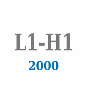 FIAT DOBLO’ L1-H1 1 porta lat dal 2000 passo 2566 tetto H1 (basso)