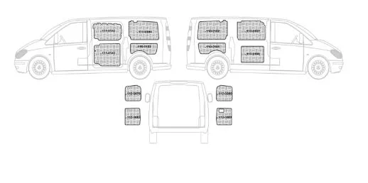Kit rivestimento vano di carico in alluminio mandorlato dal 2014 al 2025