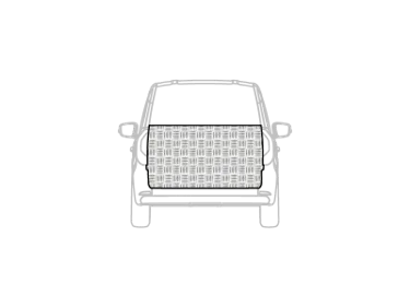 Rivestimento parete divisoria in alluminio mandorlato – Mercedes Citan L1 H1 dal 2021